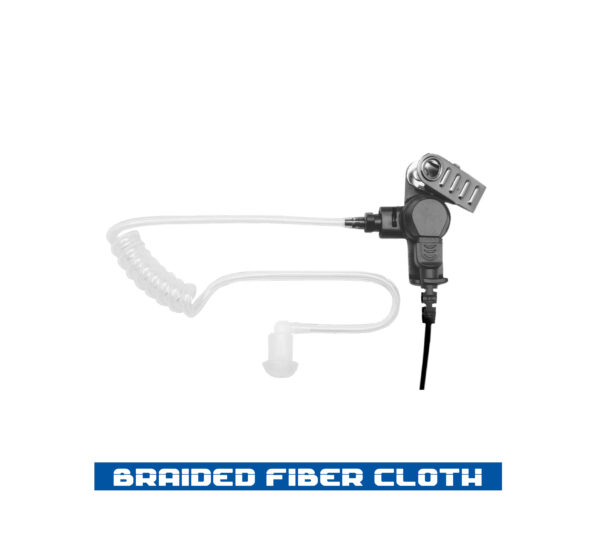 Surveillance Earpiece – Braided Fiber Cloth (AT+1W)